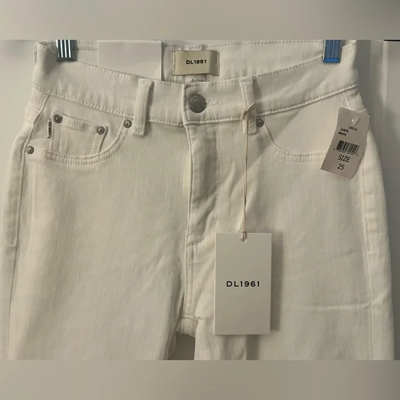 DL1961 Women's straight leg - Mid rise - Instasculpt Ankle - white - Picture 2 of 9